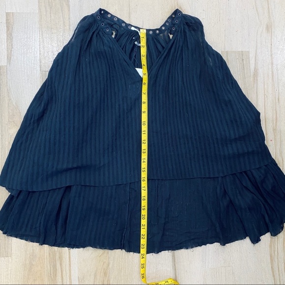 NEW Isabel Marant Etoile 100% cotton black top - Picture 8 of 9